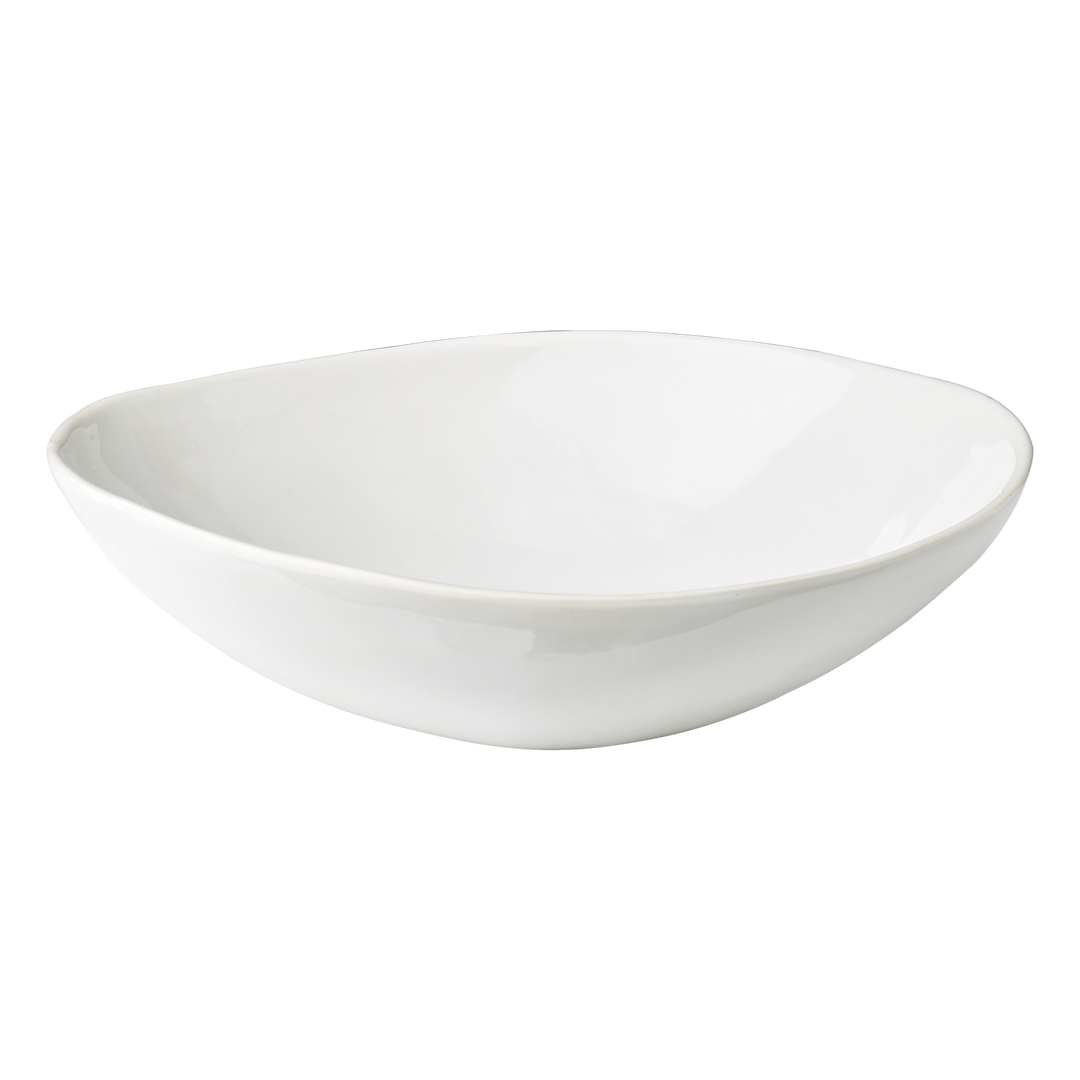 AMELIA Uppläggningsfat, Vit, 4-Pack