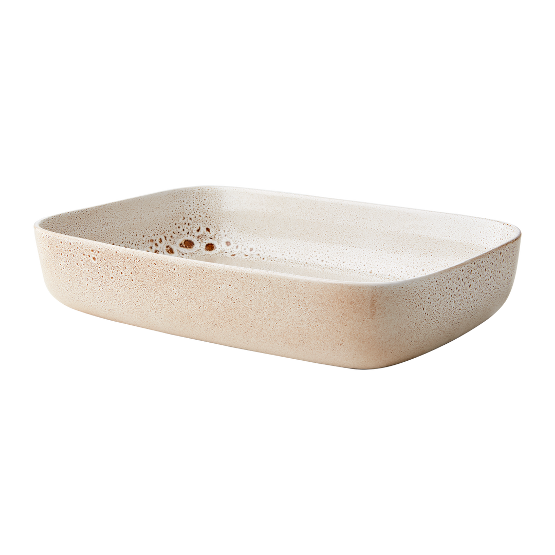 ANNABELLE Ugnsform L, Beige, 2-Pack
