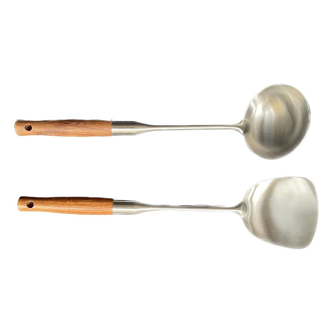 Fox Run wokstekspade & wokslev