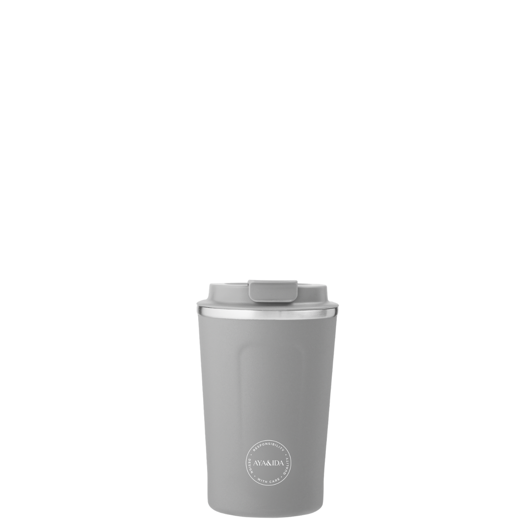 AYA&IDA CUP2GO - Ljusgrå - 380ML