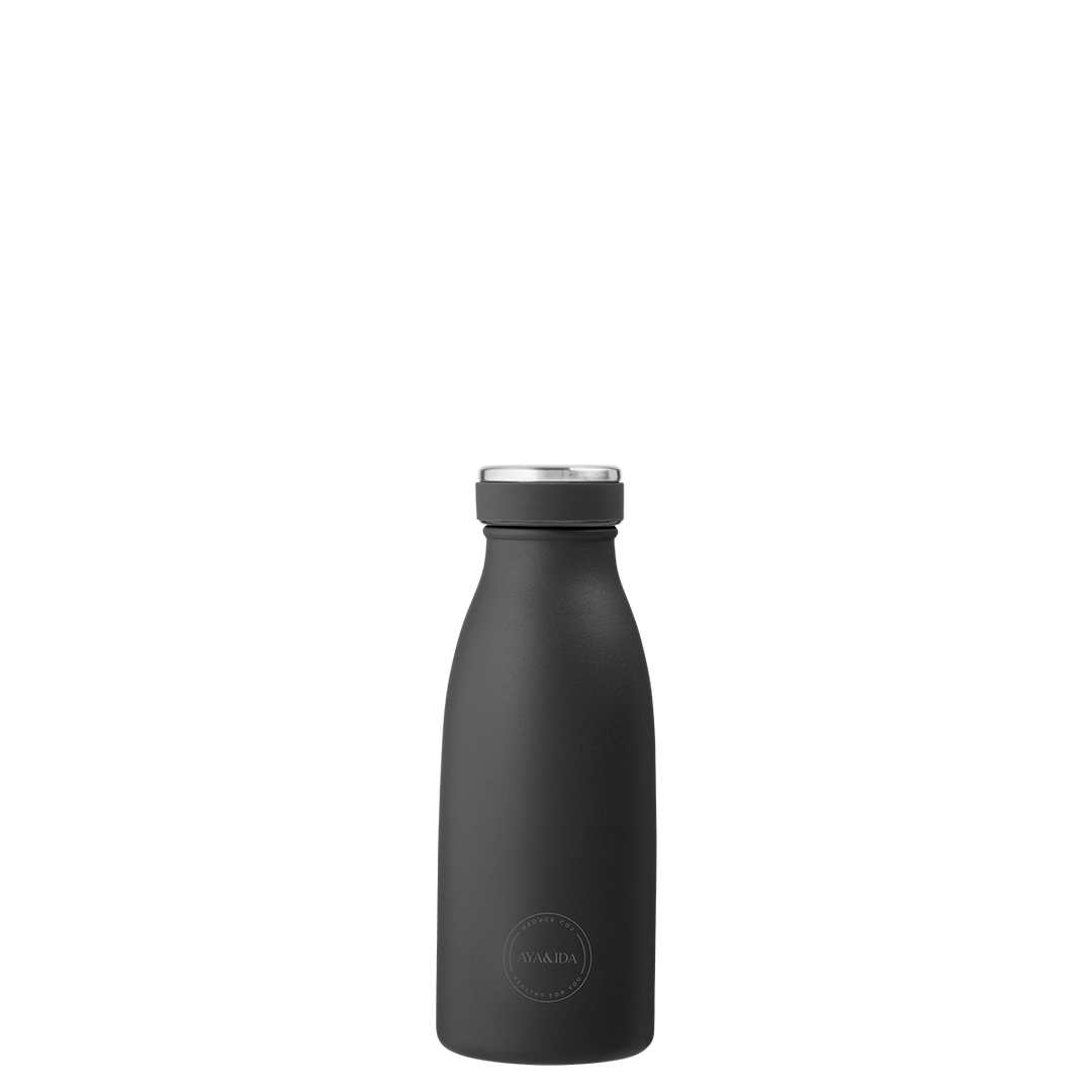 AYA&IDA Dricksflaska - Mattsvart - 350ML