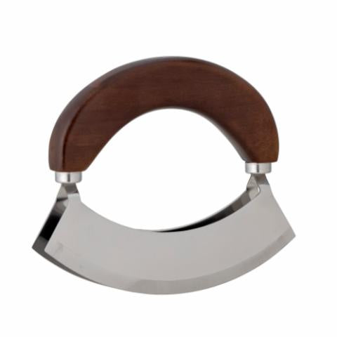 Bloomingville Sajad Mezzaluna , Brown, Stainless Steel