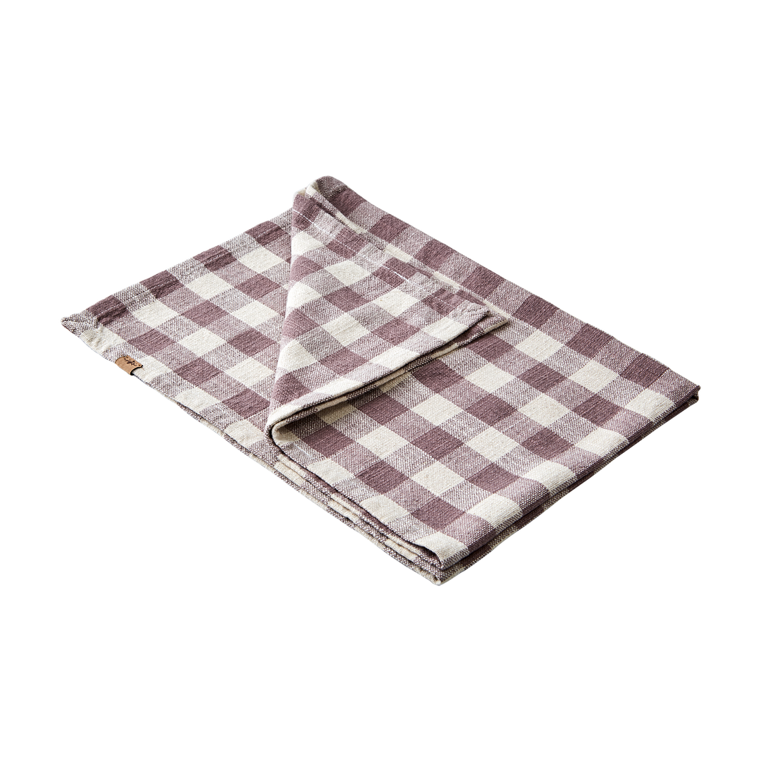 INGRID Kökshandduk, Lila/elfenben, 3-Pack
