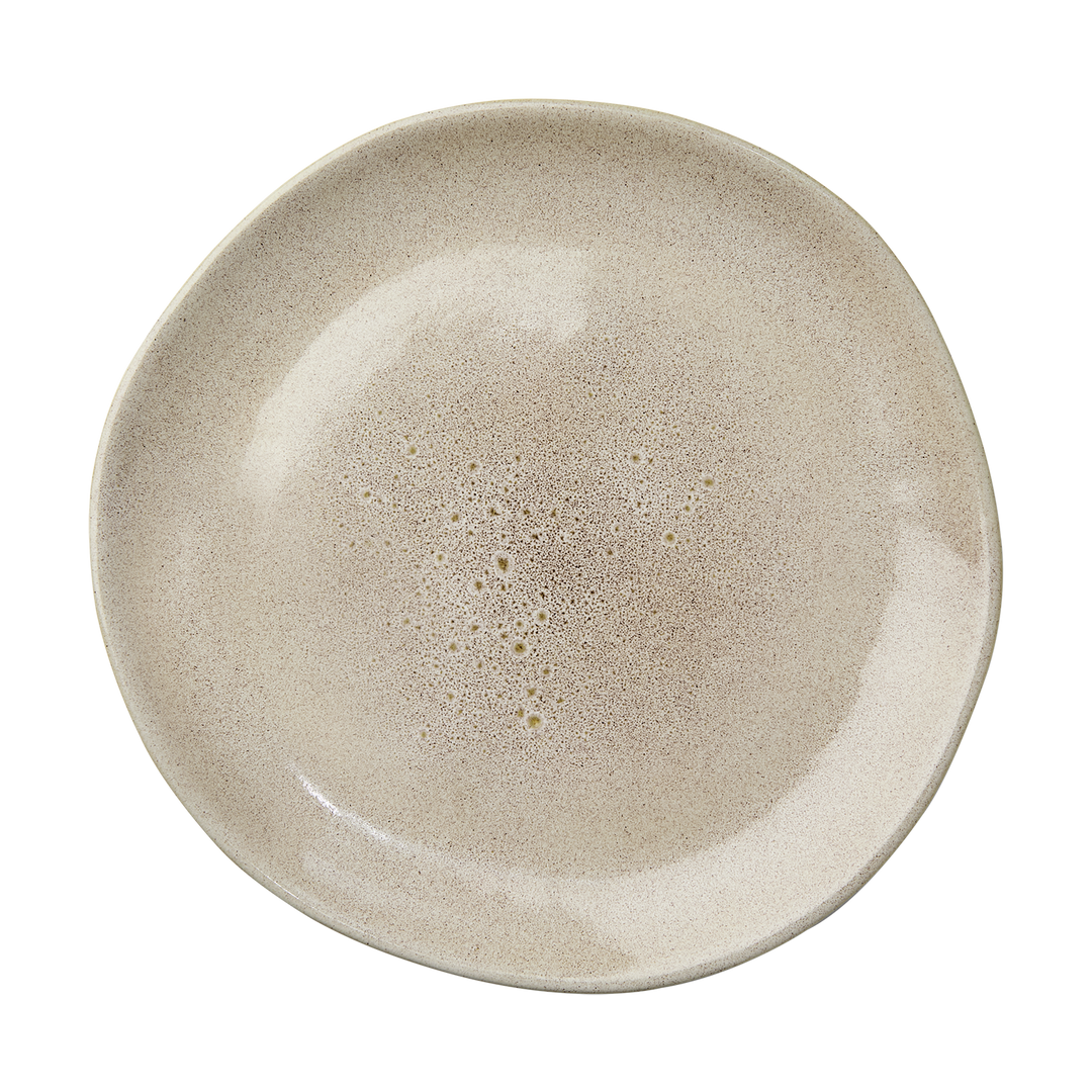 HILMA Tallrik, Beige, 4-Pack