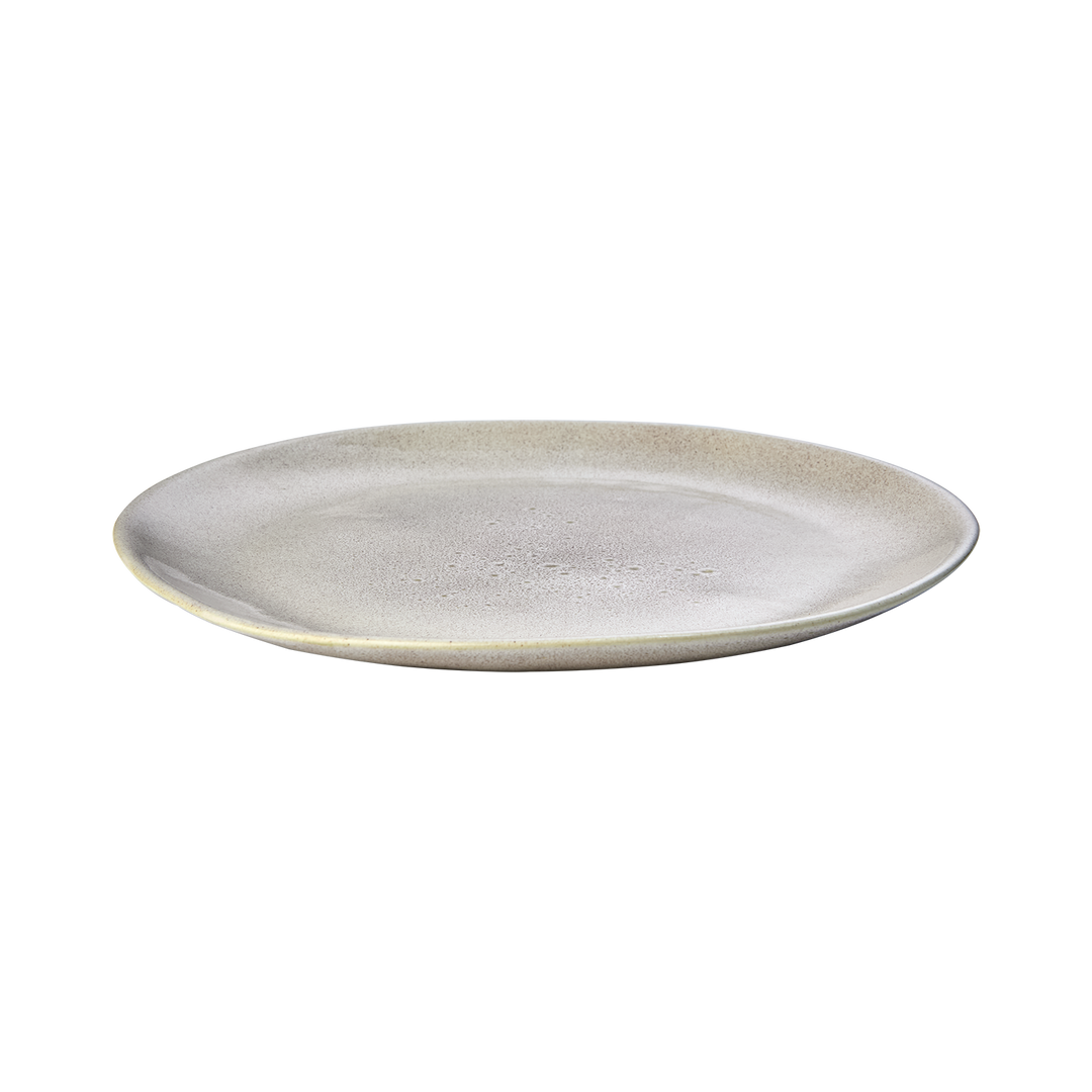 HILMA Tallrik, Beige, 4-Pack