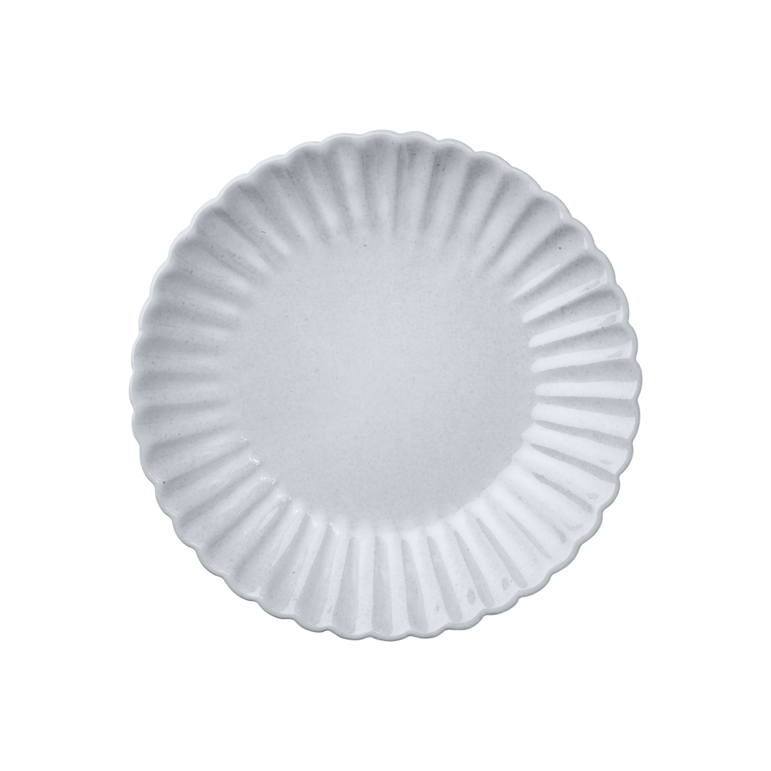 HULDA Tallrik, Elfenben, 4-Pack