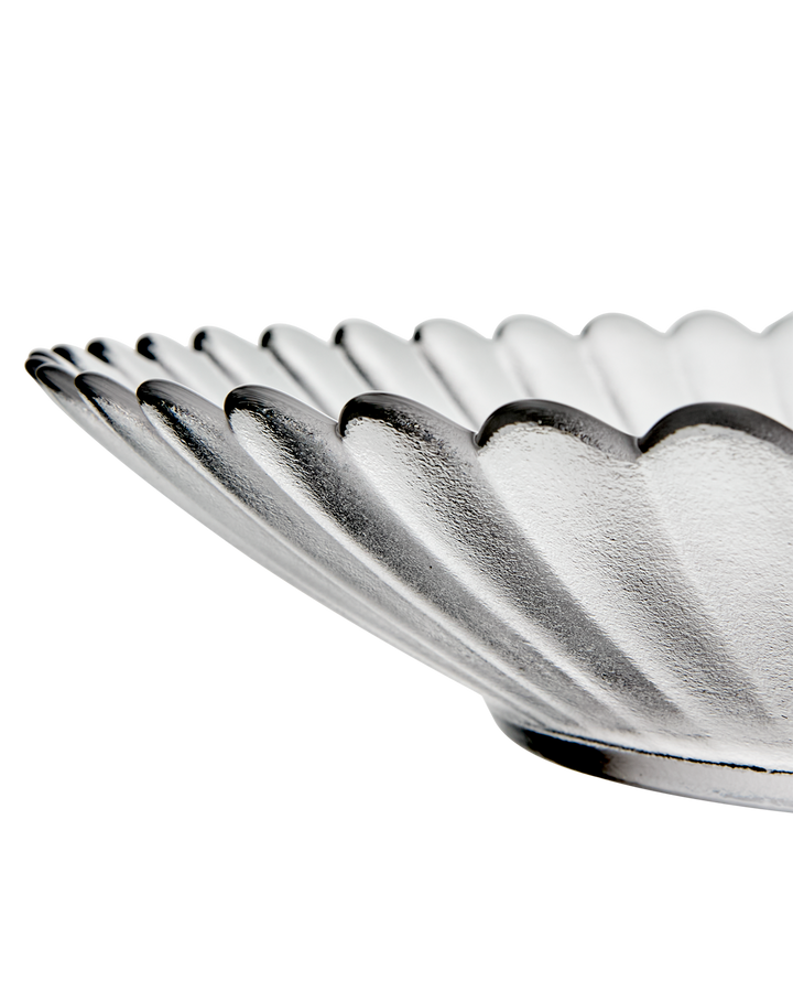 HULDA Tallrik, Klar, 4-Pack