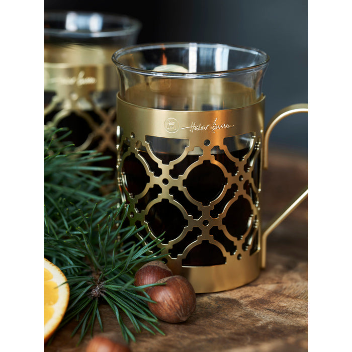 Magnor - Cape Hot Drink glas matt champagne 2-pk -Drinkglas - 25 cl
