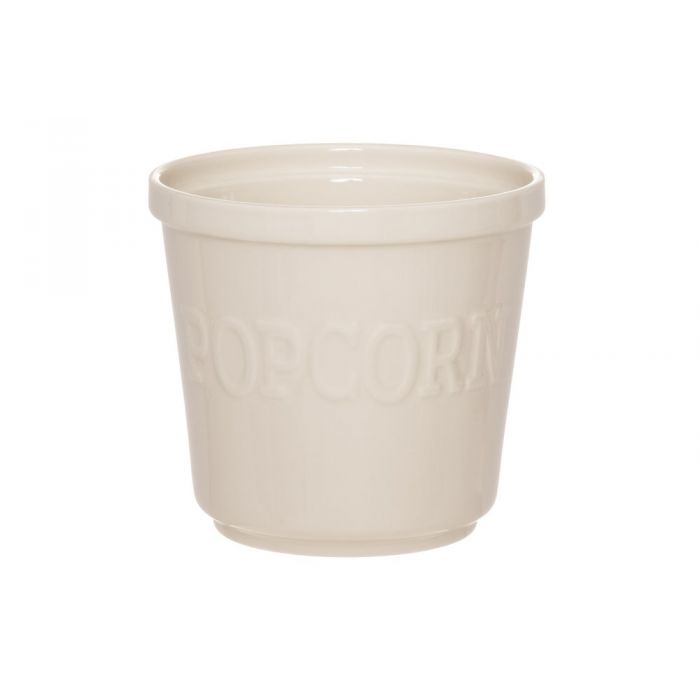 MAKU Popcornskål, vit 2 L