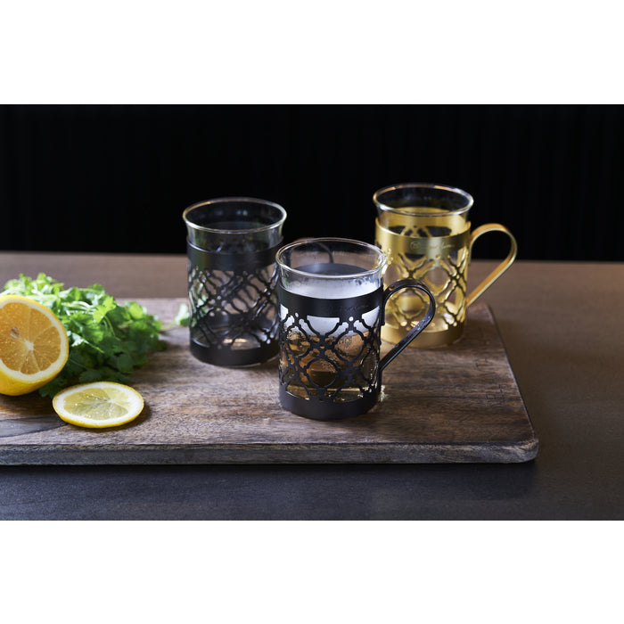 Magnor - Cape Hot Drink glas matt champagne 2-pk -Drinkglas - 25 cl