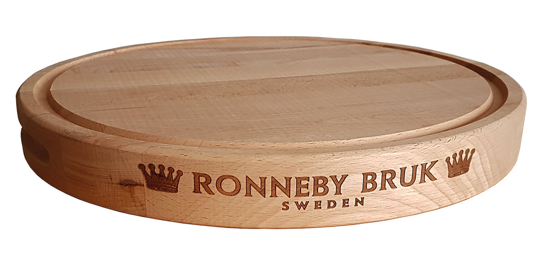 Ronneby Bruk Rund Skärbräda 350x40