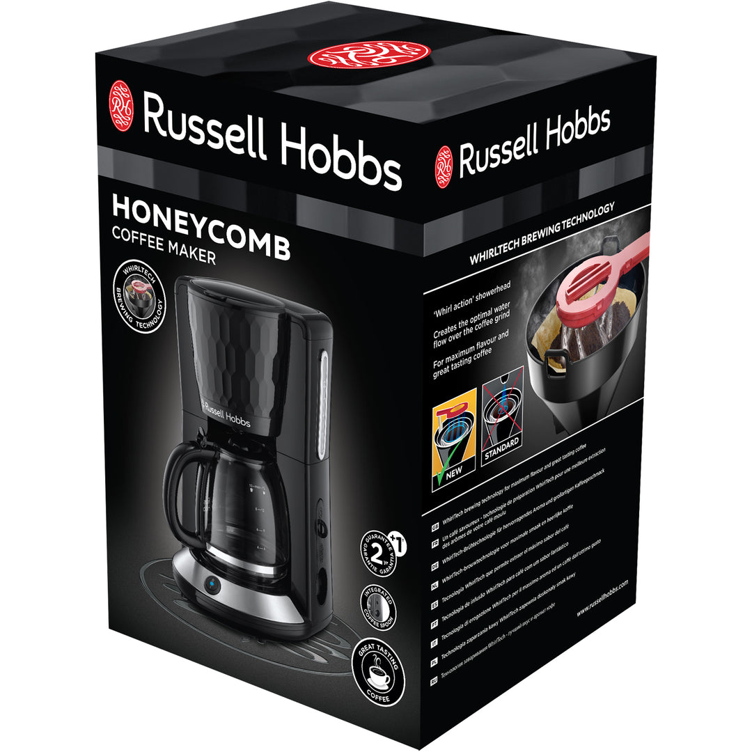 Russell Hobbs Kaffebryggare 27011-56 Honeycomb Black