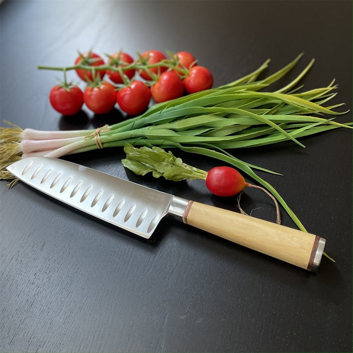 Pallarès Santoku, rostfritt stål, 18 cm