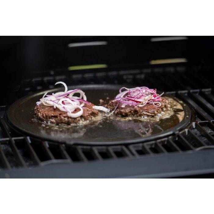 Mustang Grillplatta, gjutjärn, kompatibel med Multigrill, diam. 30,5 cm