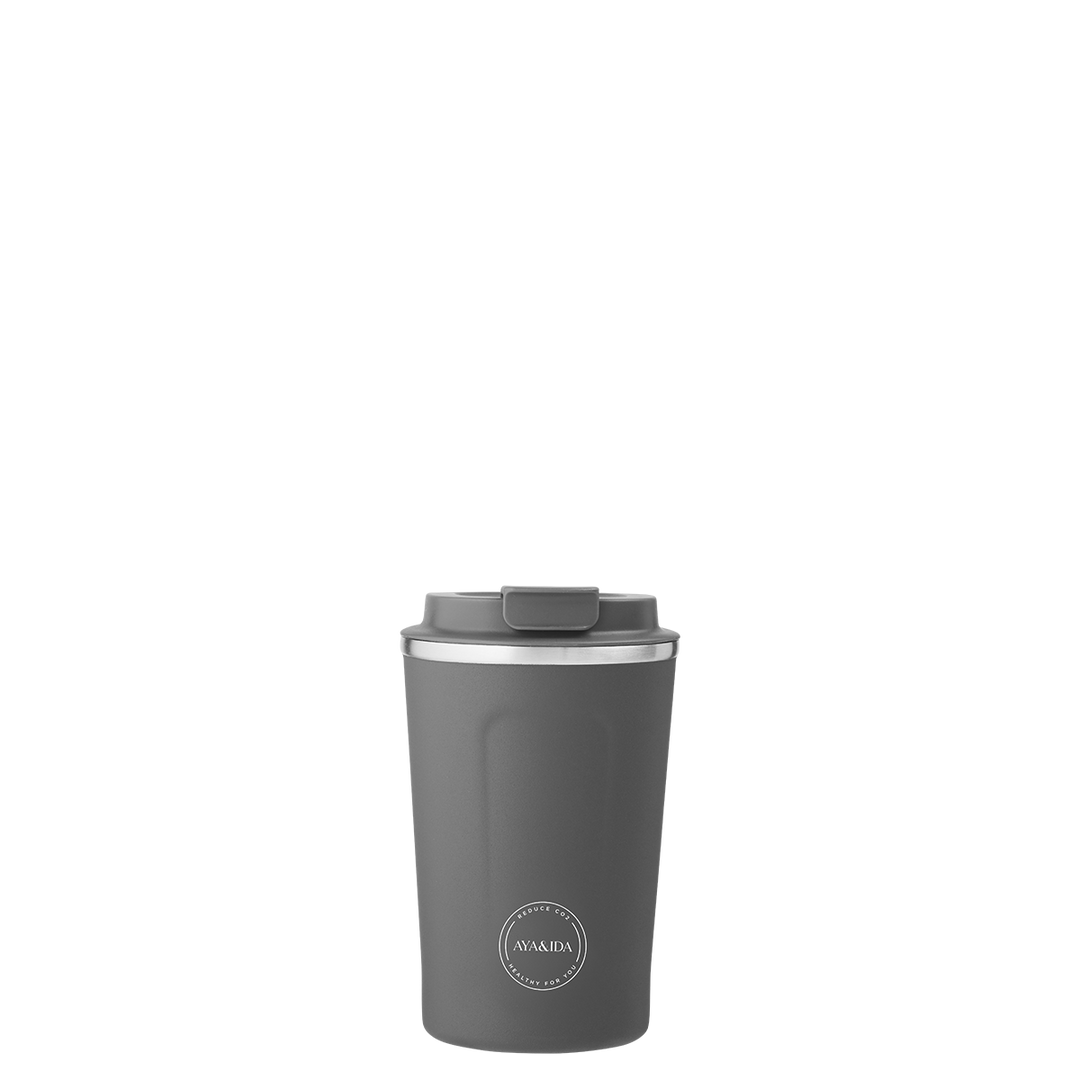 AYA&IDA CUP2GO - Mörkgrå - 380ML