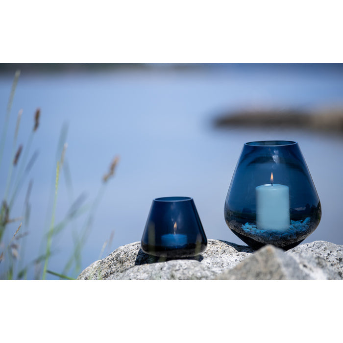 Magnor - Rocks Blue stormlykta 22 cm