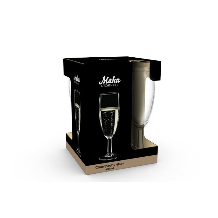 MAKU Champagneglas 16 cl 4 st