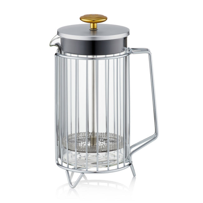 Barista & Co Corral Kaffe Press - Stål (1 Liter)