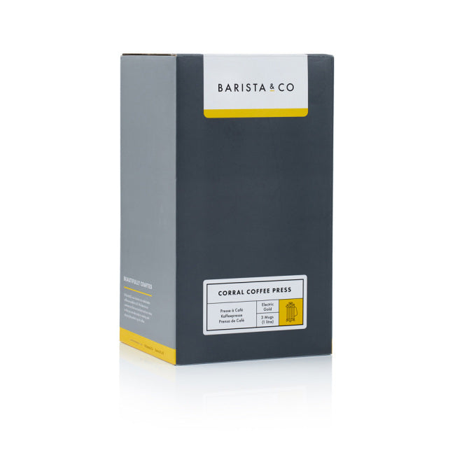Barista & Co Corral Kaffe Press - Stål (1 Liter)