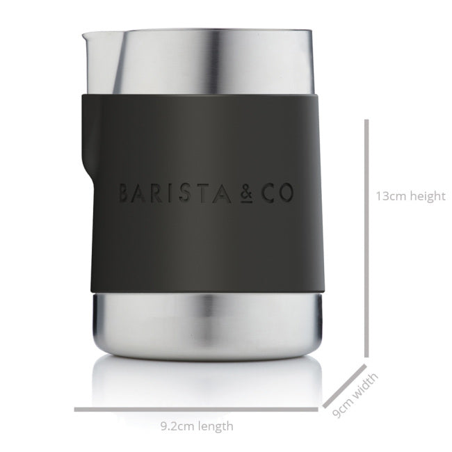 Barista & Co Shorty Professionell Mjölk kanna av Rostfritt stål (600ml) steel