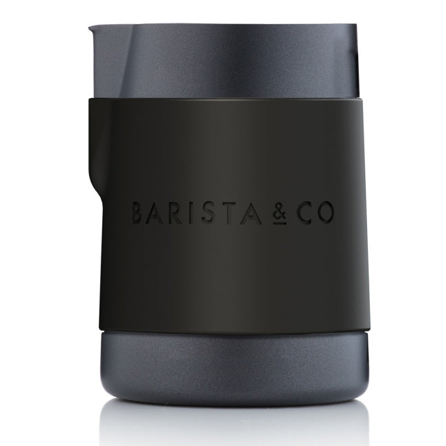 Barista & Co Shorty Professionell Mjölk kanna av Rostfritt stål (600ml) black