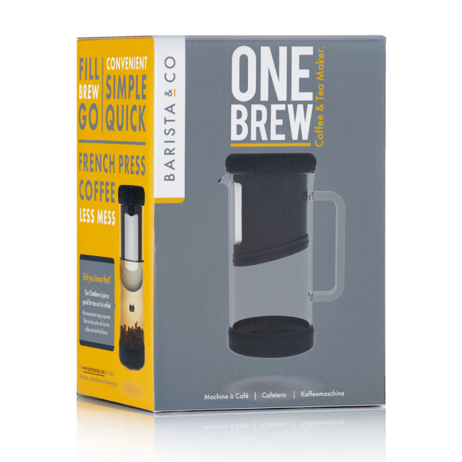 Barista & Co OneBrew Kaffe och Te Bryggare - Svart