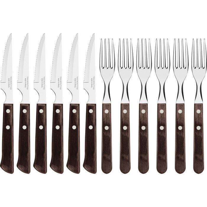 Tramontina - Churrasco - Biffbestick 12 delar