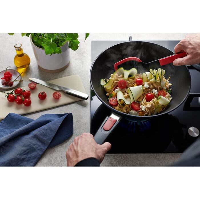 Woll - Diamond Lite - Wok 30 cm H10 cm avtagbart handtag, induktion