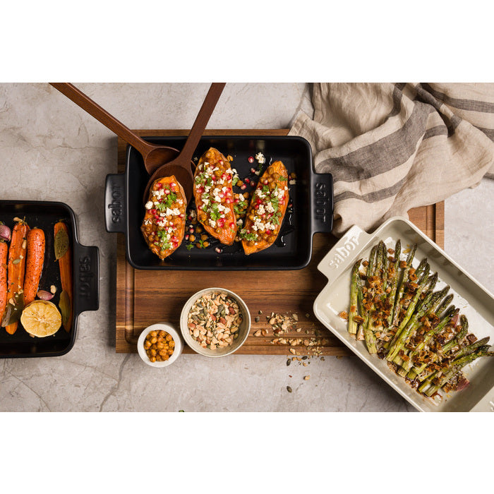 Sabor - Eldfast form 29 x 22 cm - 2,2 l - Svart
