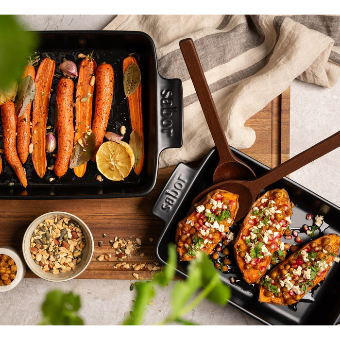 Sabor - Eldfast form 29 x 22 cm - 2,2 l - Svart