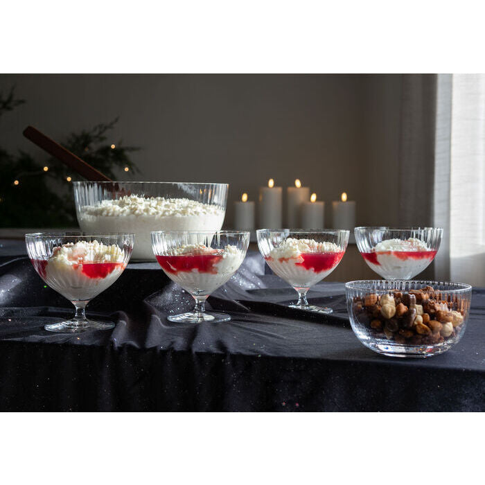 Modern House - Timeless - Dessertskålar på fot 4-pk - 0,4 l