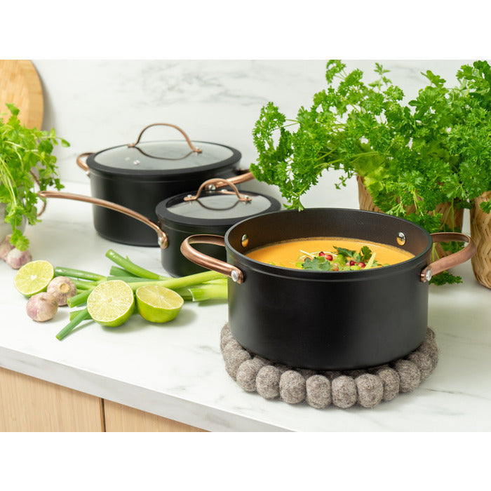 Sabor - Hotspot - Bordsunderlägg 21 cm - Mörkgrå