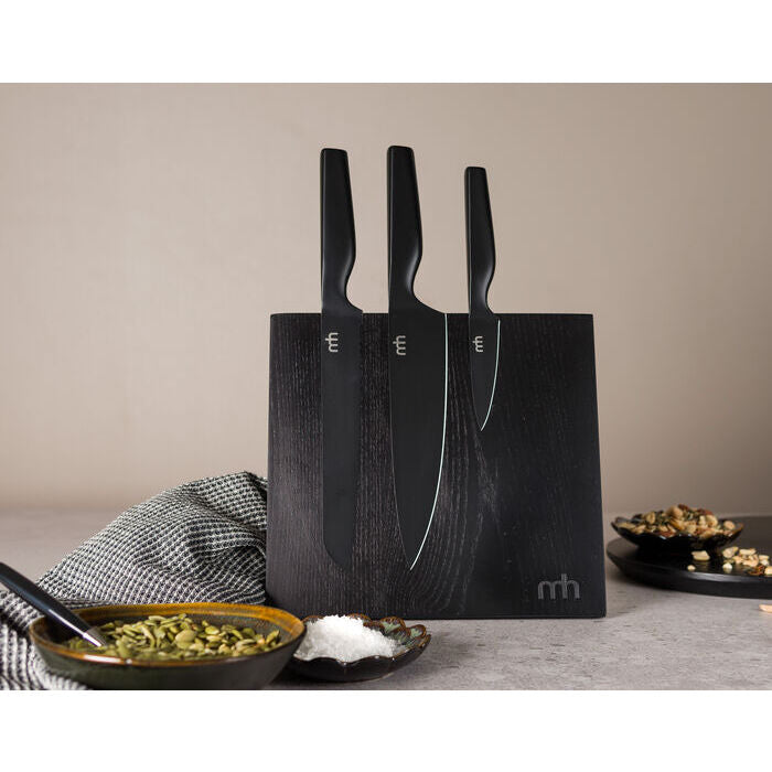 Modern House - Black - Knivset s/3