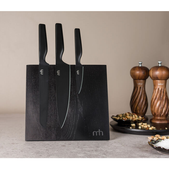 Modern House - Black - Knivset s/3