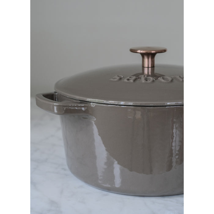 Sabor - Gjutjärnsgryta- 4,4 l - Mahogny