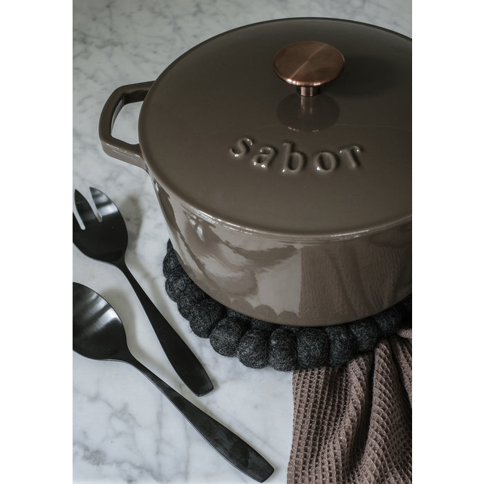 Sabor - Hotspot - Bordsunderlägg 21 cm - Svart