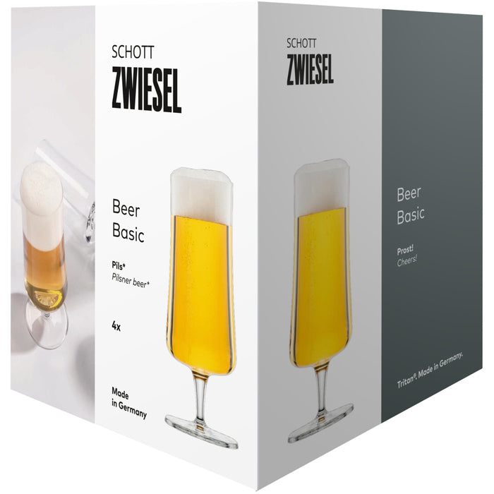 Zwiesel - Beer Basic Craft - Pilsner Ölglas 4-pk - 30 cl