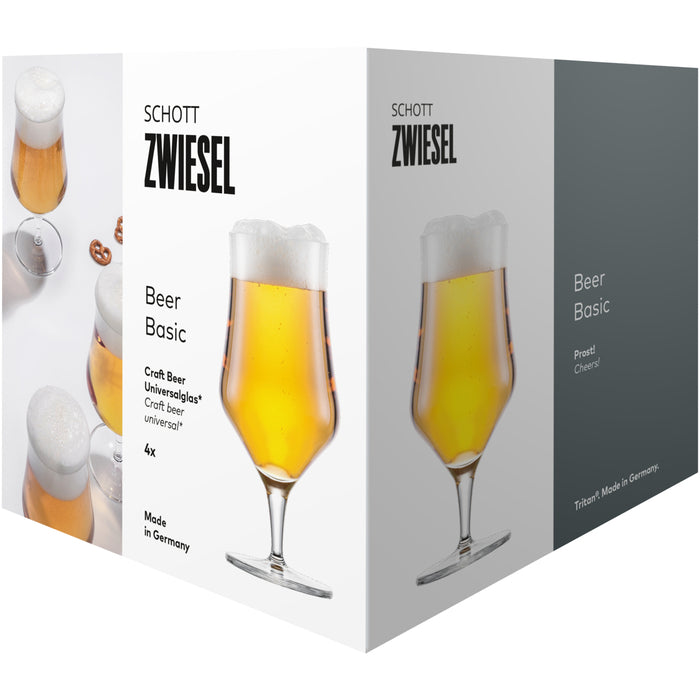 Zwiesel - Beer Basic Craft - Lager Ölglas 4-pk - 30 cl