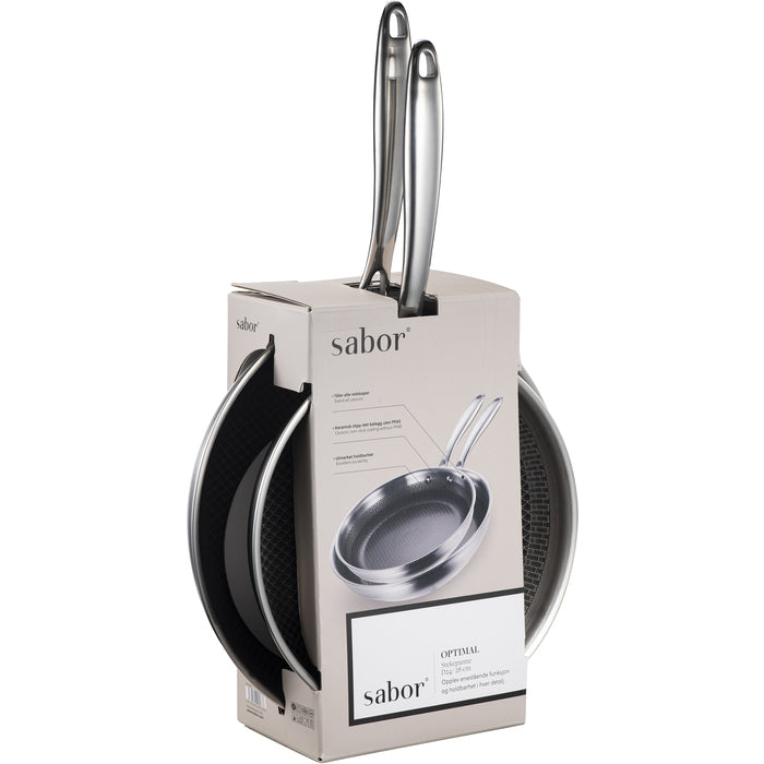 Sabor - Optimal - Stekpanna s/2 - 24, 28 cm