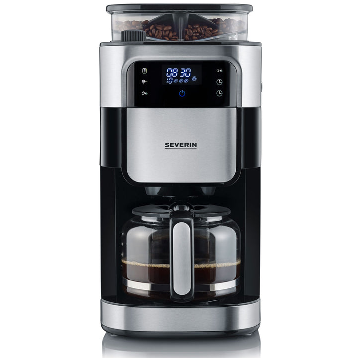 Severin Kaffebryggare med kvarn KA4813 10 koppars 1000W KA4813