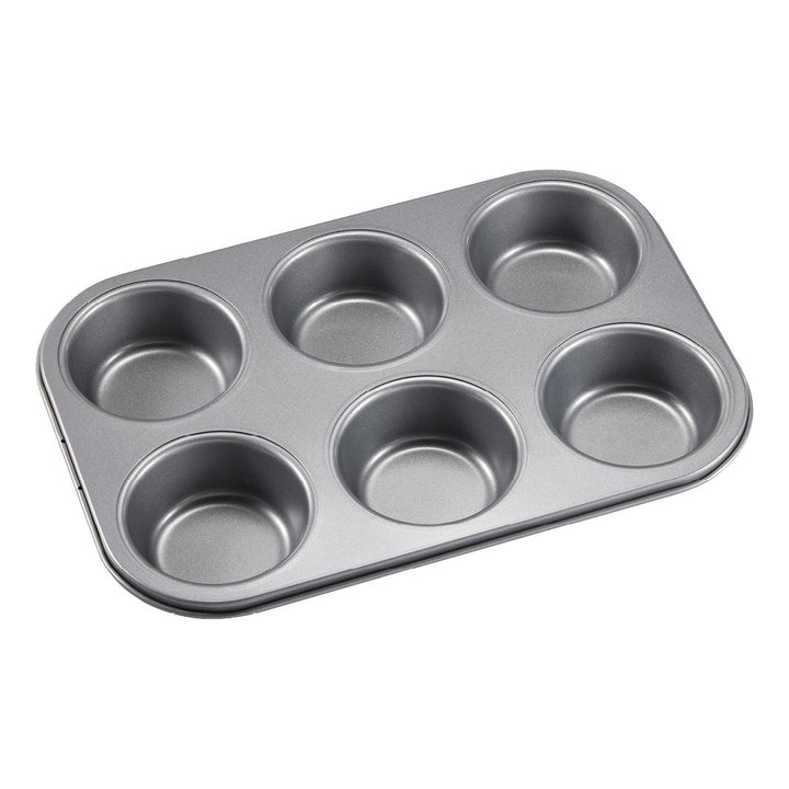 Karabo Muffinsform 6 stycken Kolstål