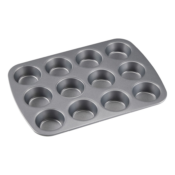 Karabo Muffinsform 12 stycken Kolstål