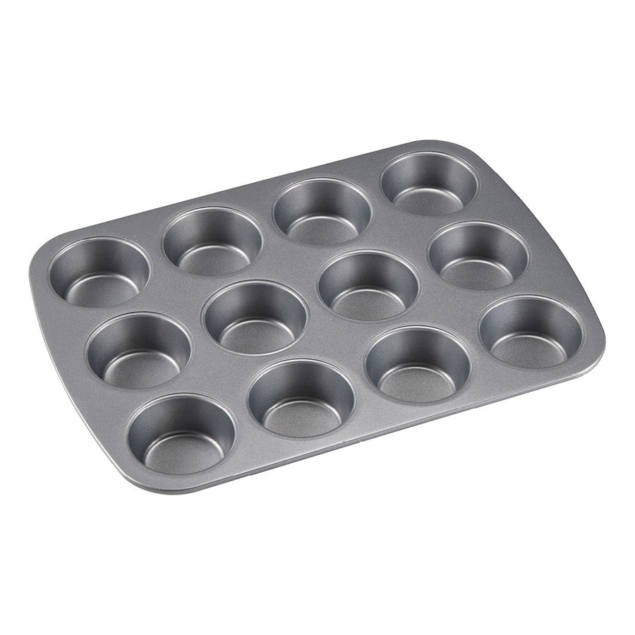 Karabo Muffinsform 12 stycken Kolstål