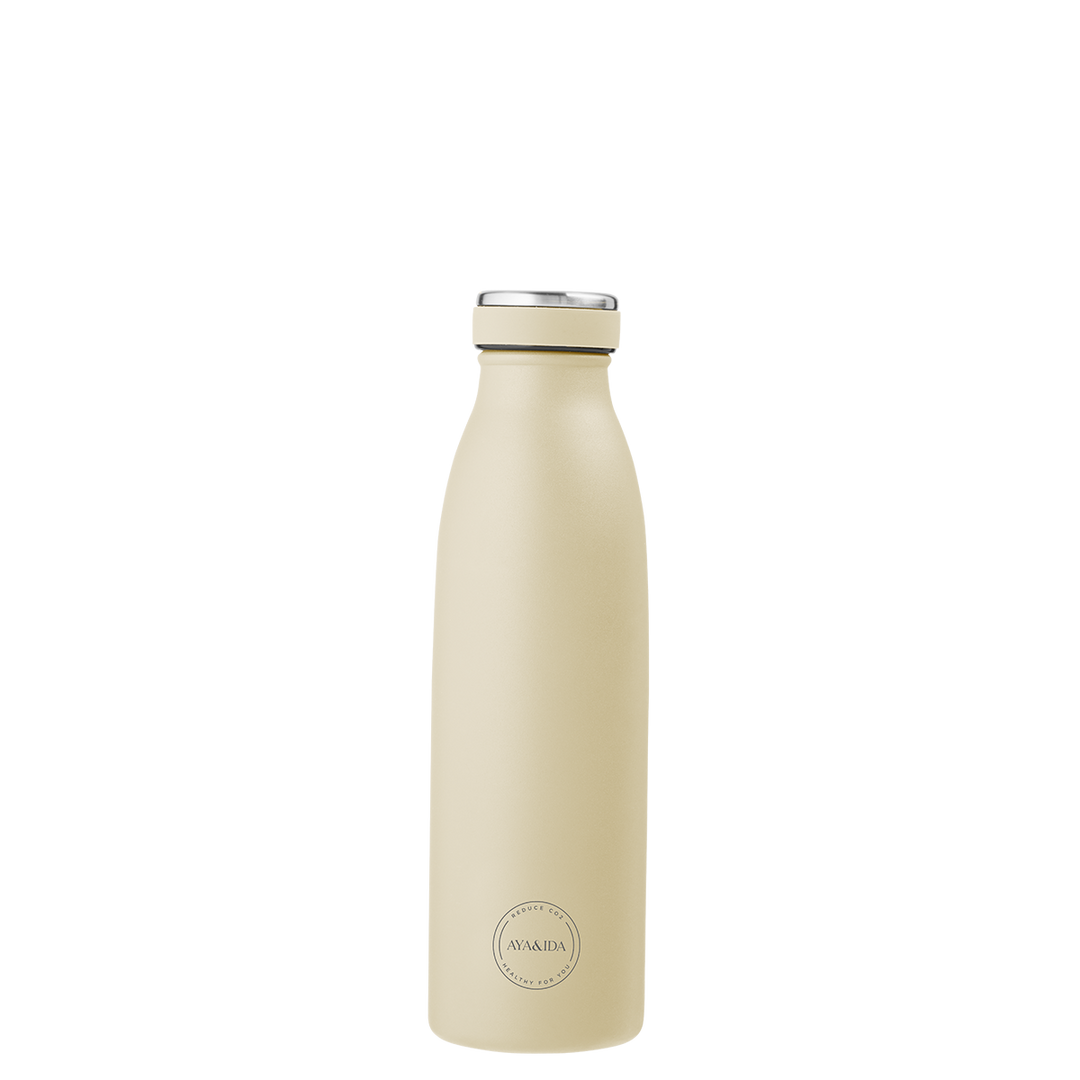 AYA&IDA Dricksflaska - Smörgul - 500ML