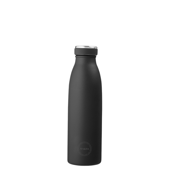 AYA&IDA Dricksflaska - Mattsvart - 500ML