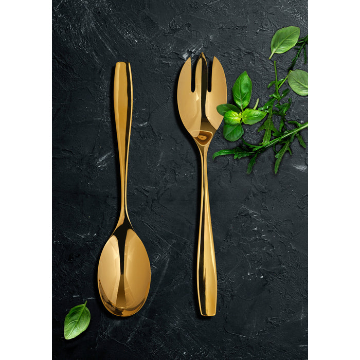 Modern House - Golden Rose - Salladsbestick s/2