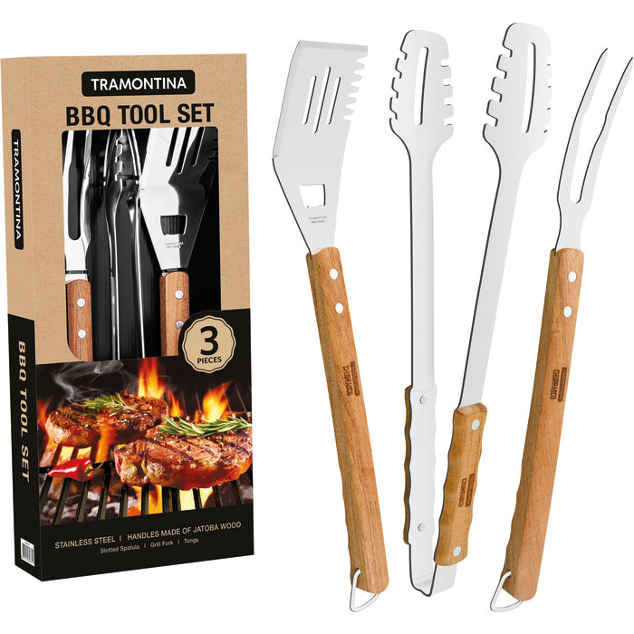 Tramontina - Churrasco - BBQ redskap 3 delar