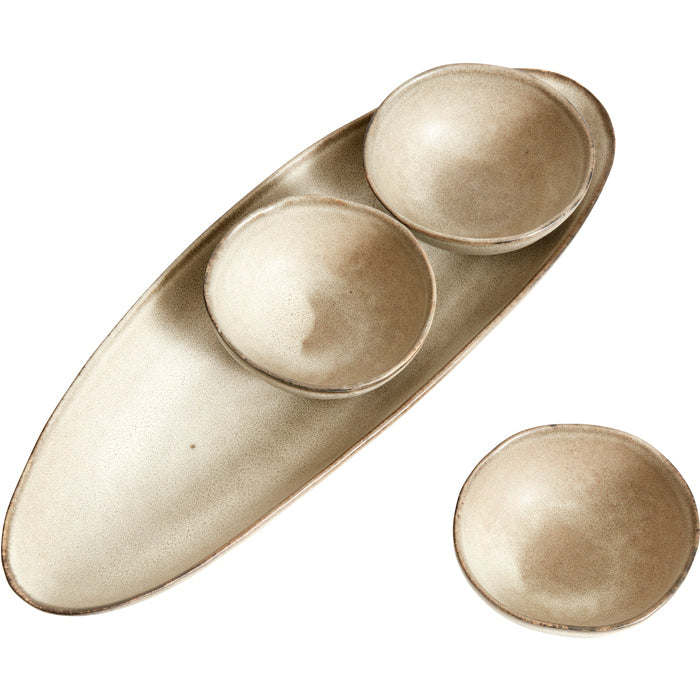 Muubs - Mame - Long Oval Fat - Sand