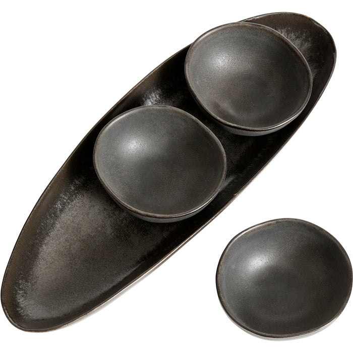 Muubs - Mame - Long Oval Fat - Kaffe