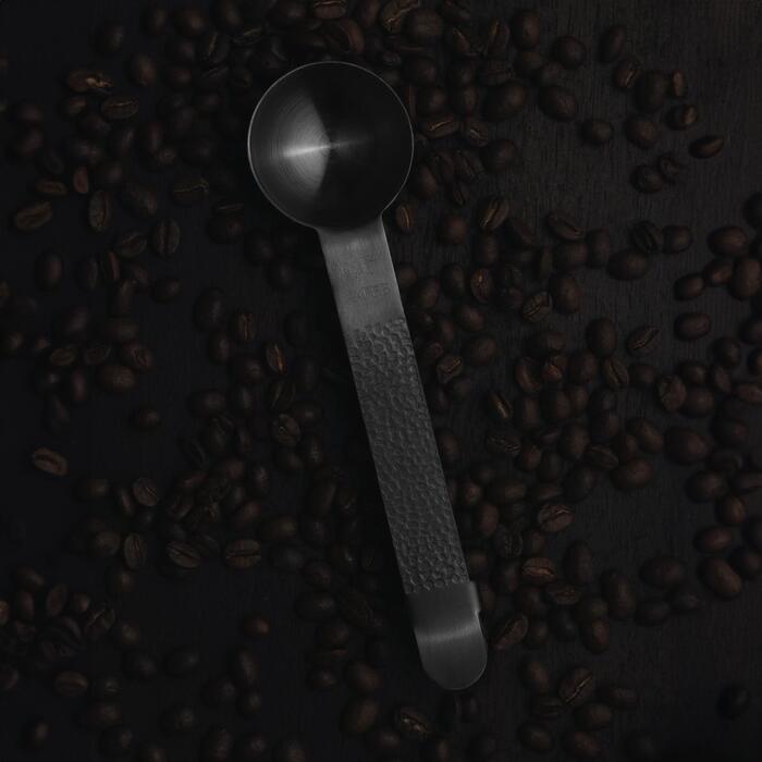 Vargen & Thor - Frost - Svart - Kaffesked m/klämma - 20 ml